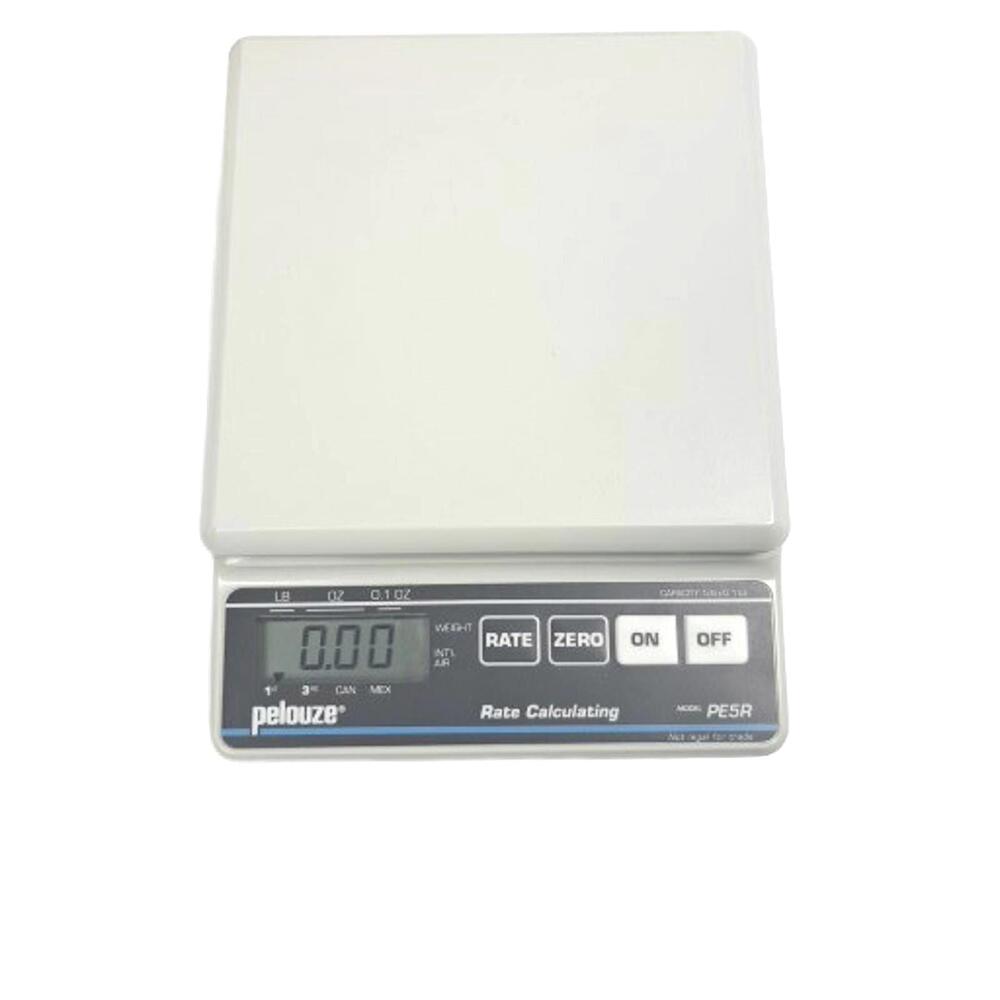 Pelouze Model PE5R Digital Postal Scale 5lbs Capacity - Tested Working!‎